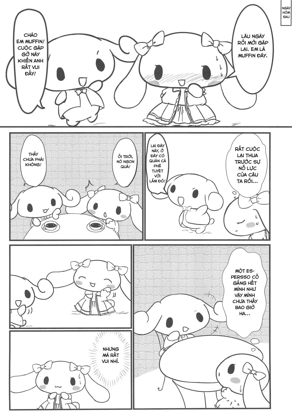 (Kansai! Kemoket 8) [Satetsu] Yurufuwa | Sếch cinnamon (Cinnamoroll) [Vietnamese Tiếng Việt] - Page 4