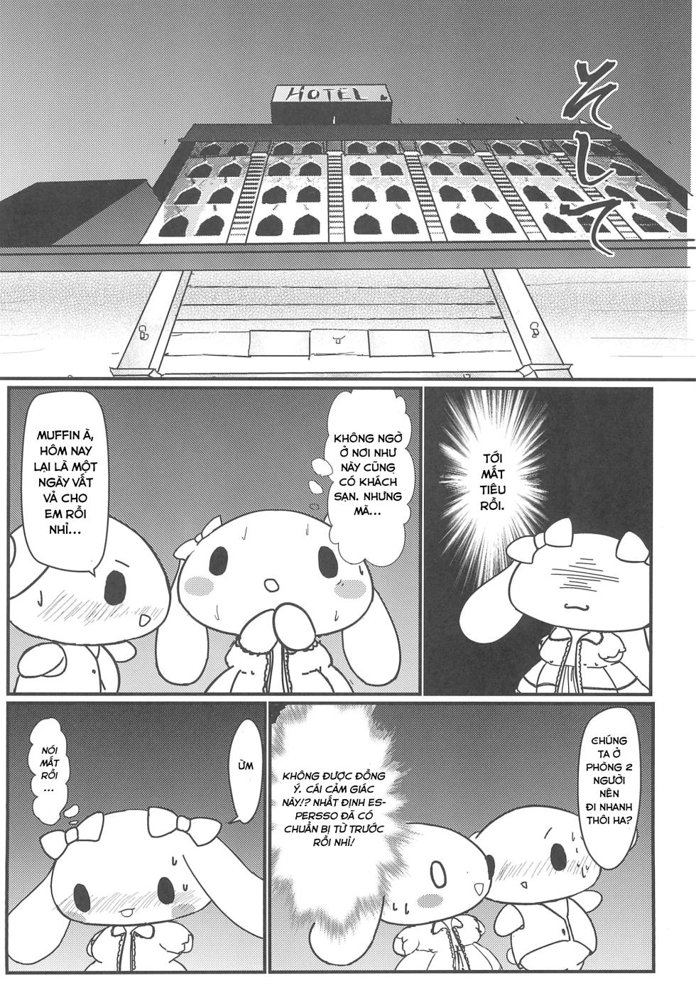 (Kansai! Kemoket 8) [Satetsu] Yurufuwa | Sếch cinnamon (Cinnamoroll) [Vietnamese Tiếng Việt] - Page 6