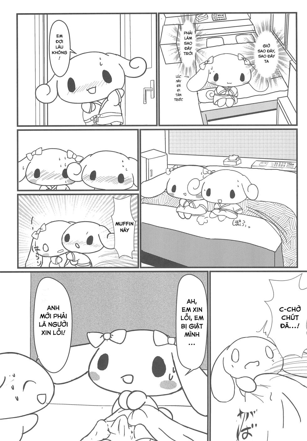 (Kansai! Kemoket 8) [Satetsu] Yurufuwa | Sếch cinnamon (Cinnamoroll) [Vietnamese Tiếng Việt] - Page 7