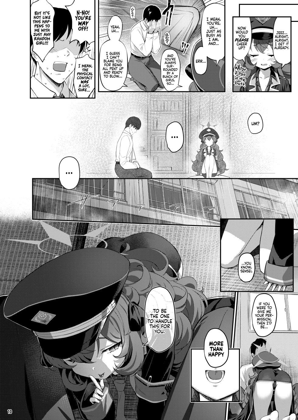 [Horizontal World (Matanonki)] Horizontal Archive -Iro Ai Raku Mu- | Horizontal Archive -Desire Love Fall Dream- (Blue Archive) [English] [Black Grimoires + Team Rabu2 + Xzosk + head empty] [Digital] - Page 9