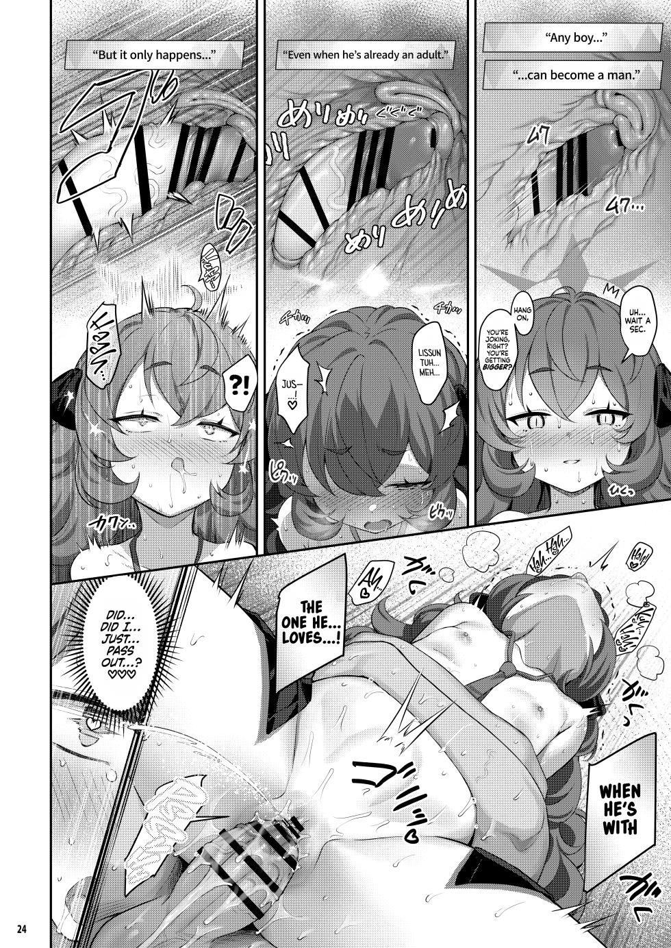 [Horizontal World (Matanonki)] Horizontal Archive -Iro Ai Raku Mu- | Horizontal Archive -Desire Love Fall Dream- (Blue Archive) [English] [Black Grimoires + Team Rabu2 + Xzosk + head empty] [Digital] - Page 23