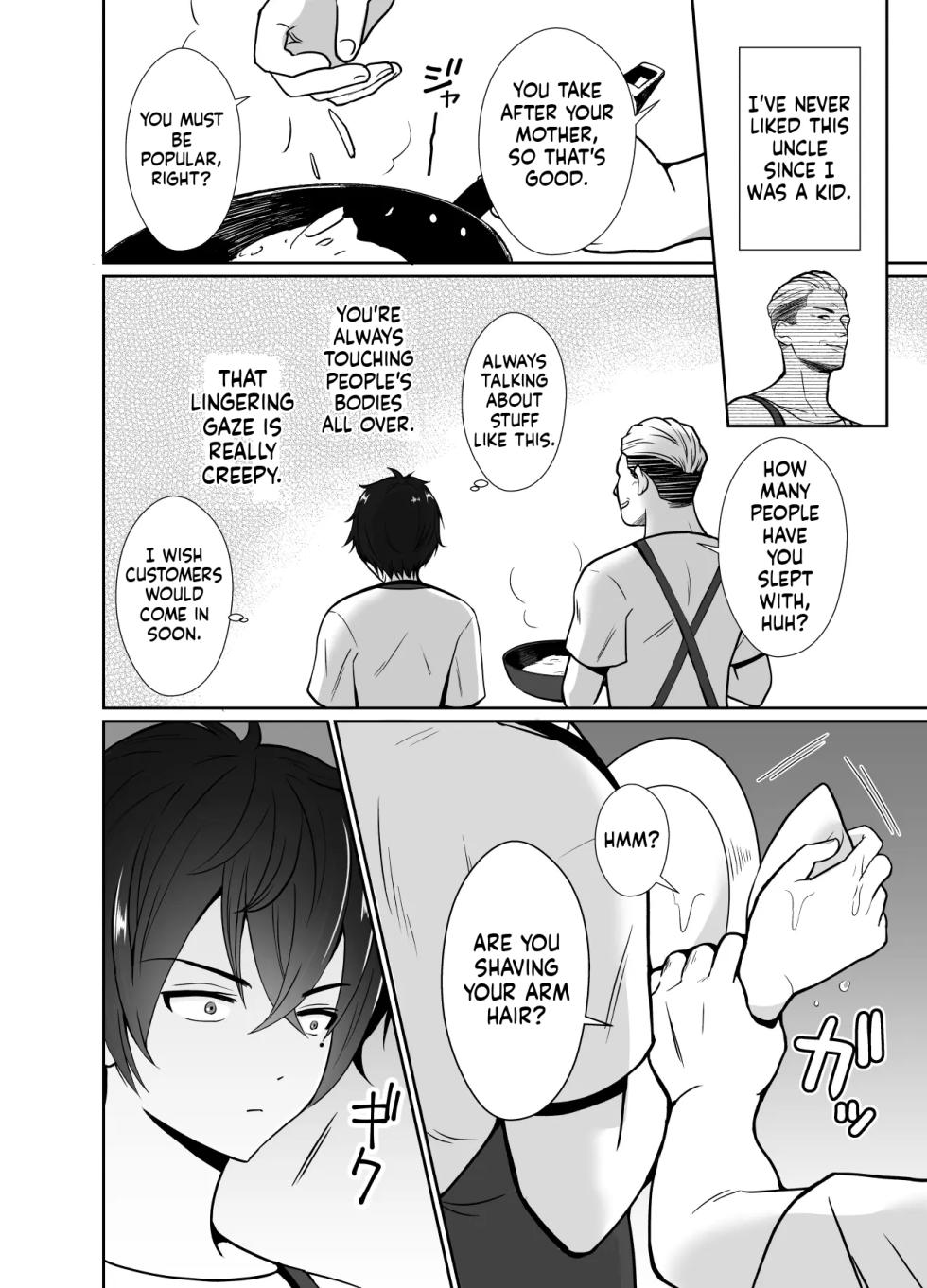 [Kinokko (Taguchi Monyata)] Daikirai na Oji-san to 10-kakan Mesuiki Challenge | The Hateful Old Man and the Ten-Day Challenge [English] - Page 3