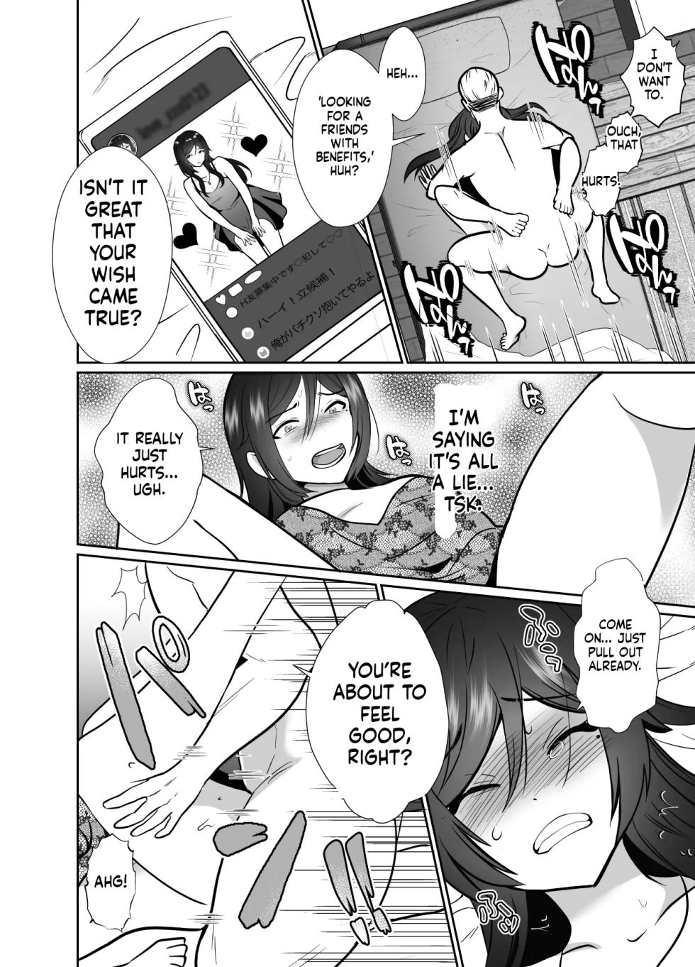 [Kinokko (Taguchi Monyata)] Daikirai na Oji-san to 10-kakan Mesuiki Challenge | The Hateful Old Man and the Ten-Day Challenge [English] - Page 19