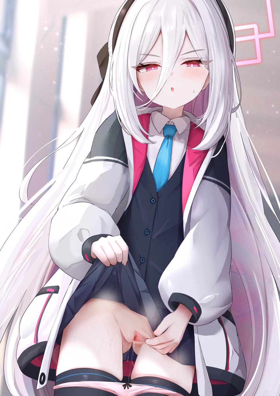 [Flasher] Sensei dake Tokubetsu na Kei-chan (Blue Archive) - Page 3