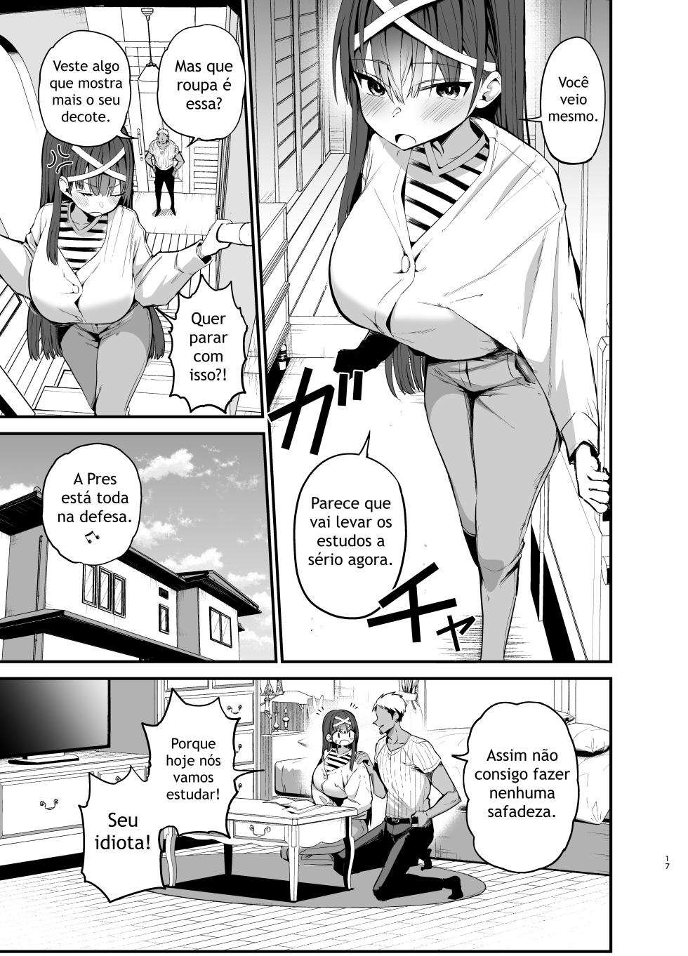 [Aohimo Familia (Chilt)] Fuuki Iinchou ga Ochiru made 2 [Portuguese - BR] [Digital] - Page 16