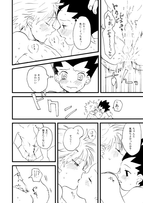(C87)  [Nemuritai., Irori  (Hikage, Yumiko)]  Hajime no Ippo (Hunter x Hunter) [Incomplete] - Page 15