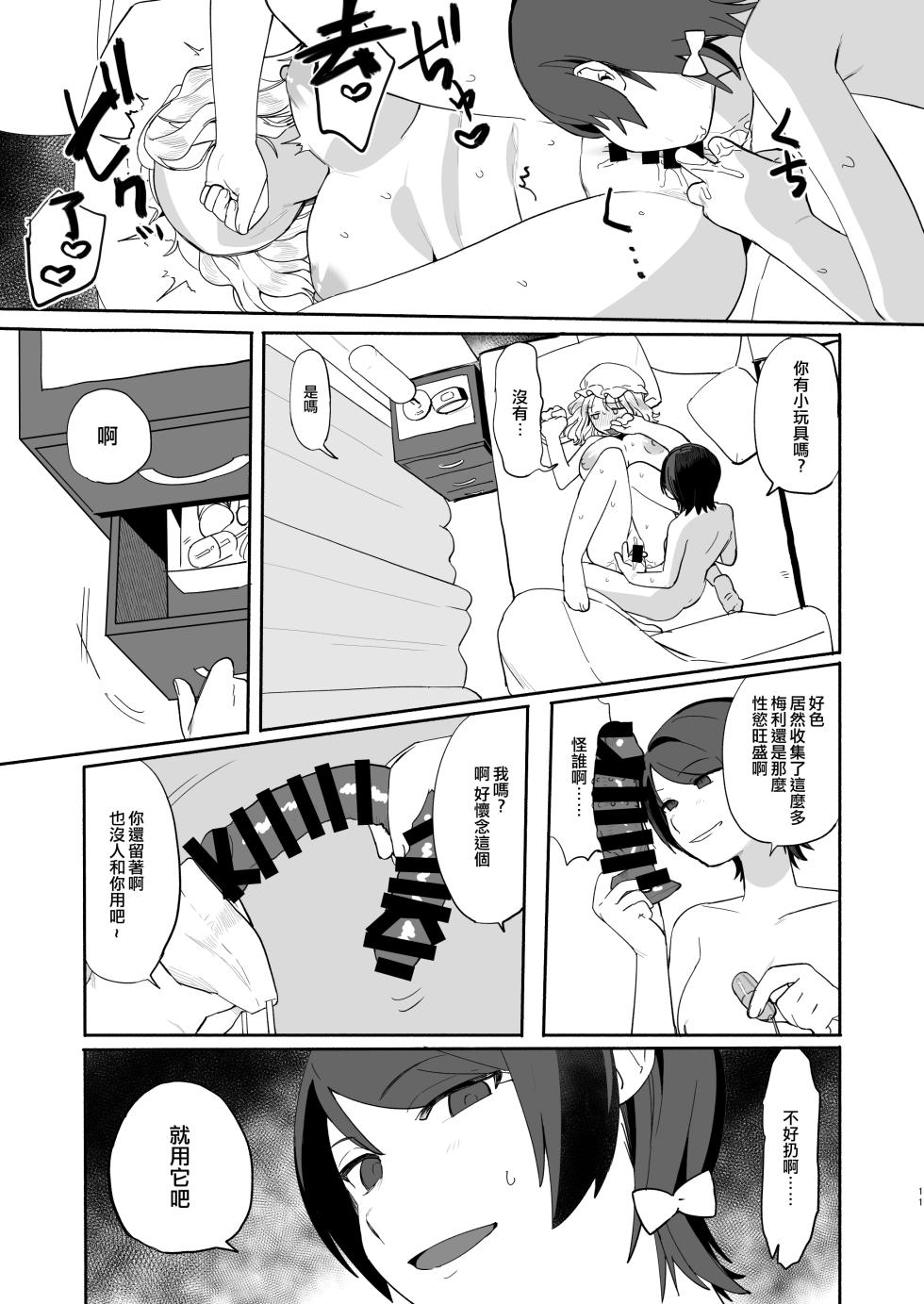 (C100) [Kyouizon Smile (Ushi Kousen)] Natsu, AirCon Kowarete. (Touhou Project) [Chinese] [沒有漢化] - Page 12