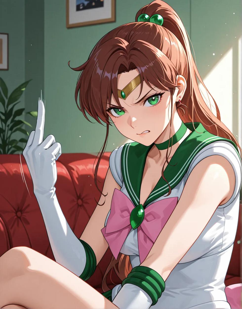 Sailor Moon cartoon parody 3d [AI Generated] - Page 4