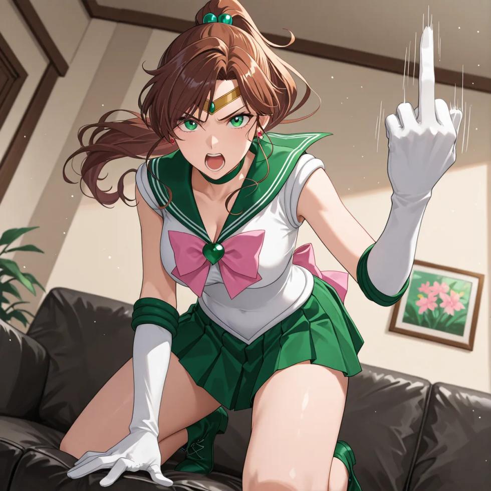 Sailor Moon cartoon parody 3d [AI Generated] - Page 8