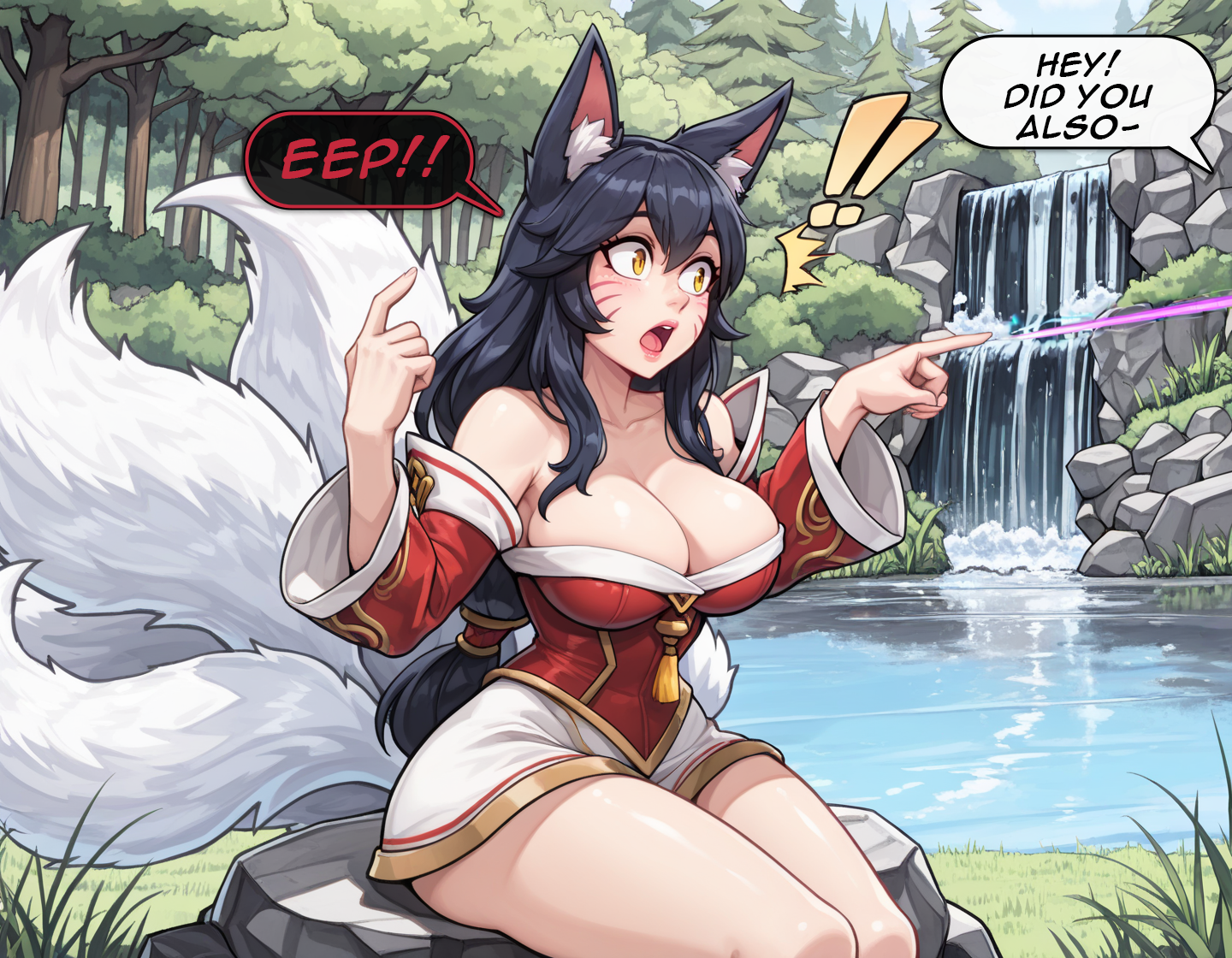 League of Legends Giantess Comic - Lost in Ionia [GTSDimensionJumper] [AI GENERATED] - Page 8