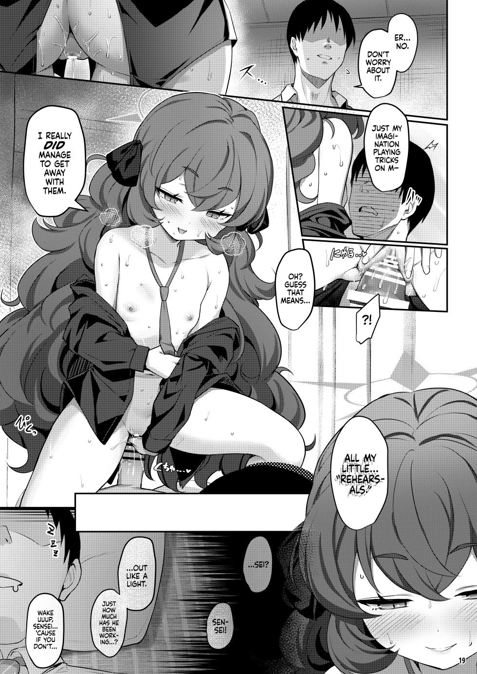 [Horizontal World (Matanonki)] Horizontal Archive -Iro Ai Raku Mu- | Horizontal Archive -Desire Love Fall Dream- (Blue Archive) [English] [Xzosk + head empty + Team Rabu2] [Digital] - Page 18