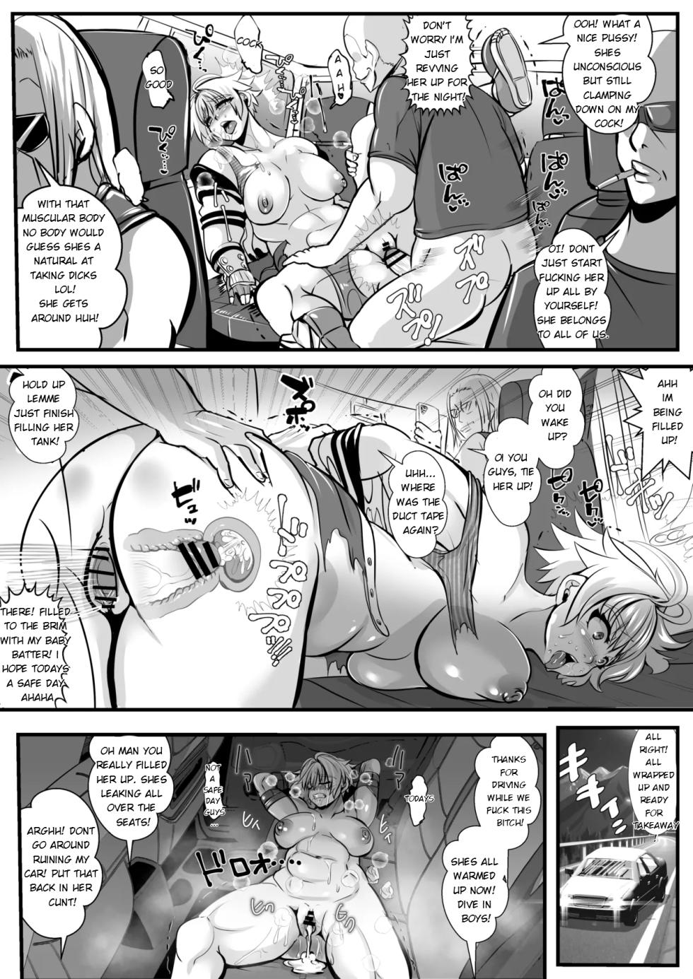 [Ankoku Marimokan (marimo)] Kamikaze Kommittee Ouka COMICALIZE~short manga anthology [English] - Page 9