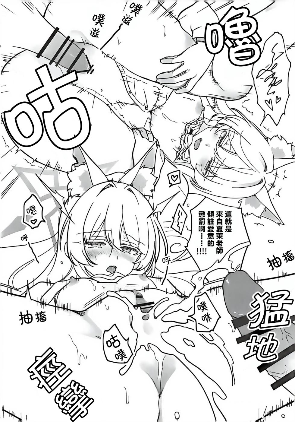 (C107) [Kyawalog (Itokawa)] Saiai no Idol | 最愛的偶像 (Blue Archive) [Chinese] - Page 23