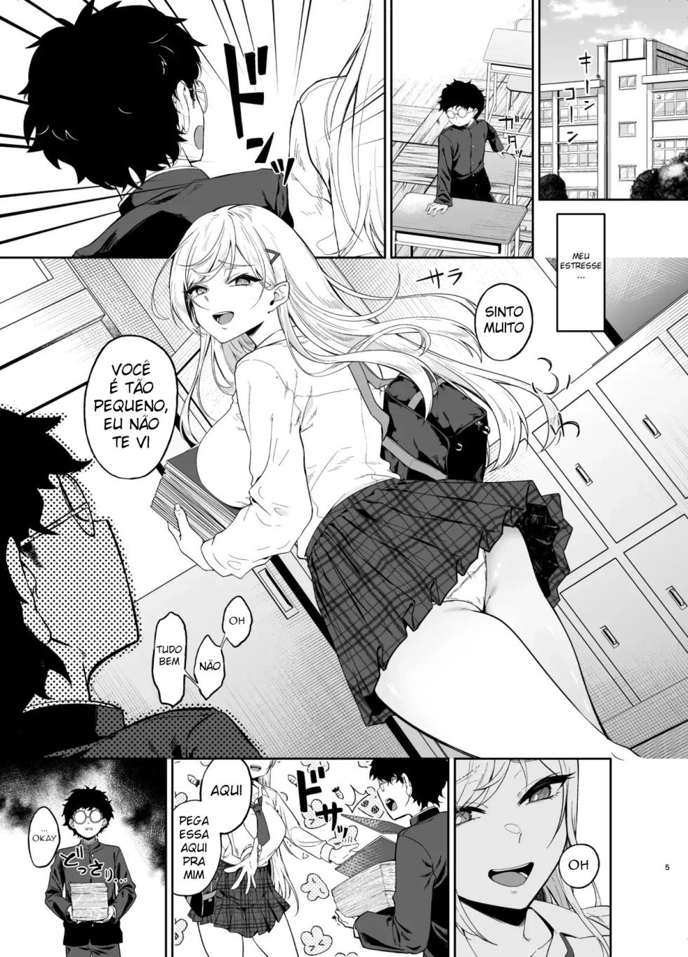 [Dodeca Vitamin (Akisuko)] Gal ga Boku no Dorei ni naru Hanashi [Portuguese-BR] [Digital] - Page 4