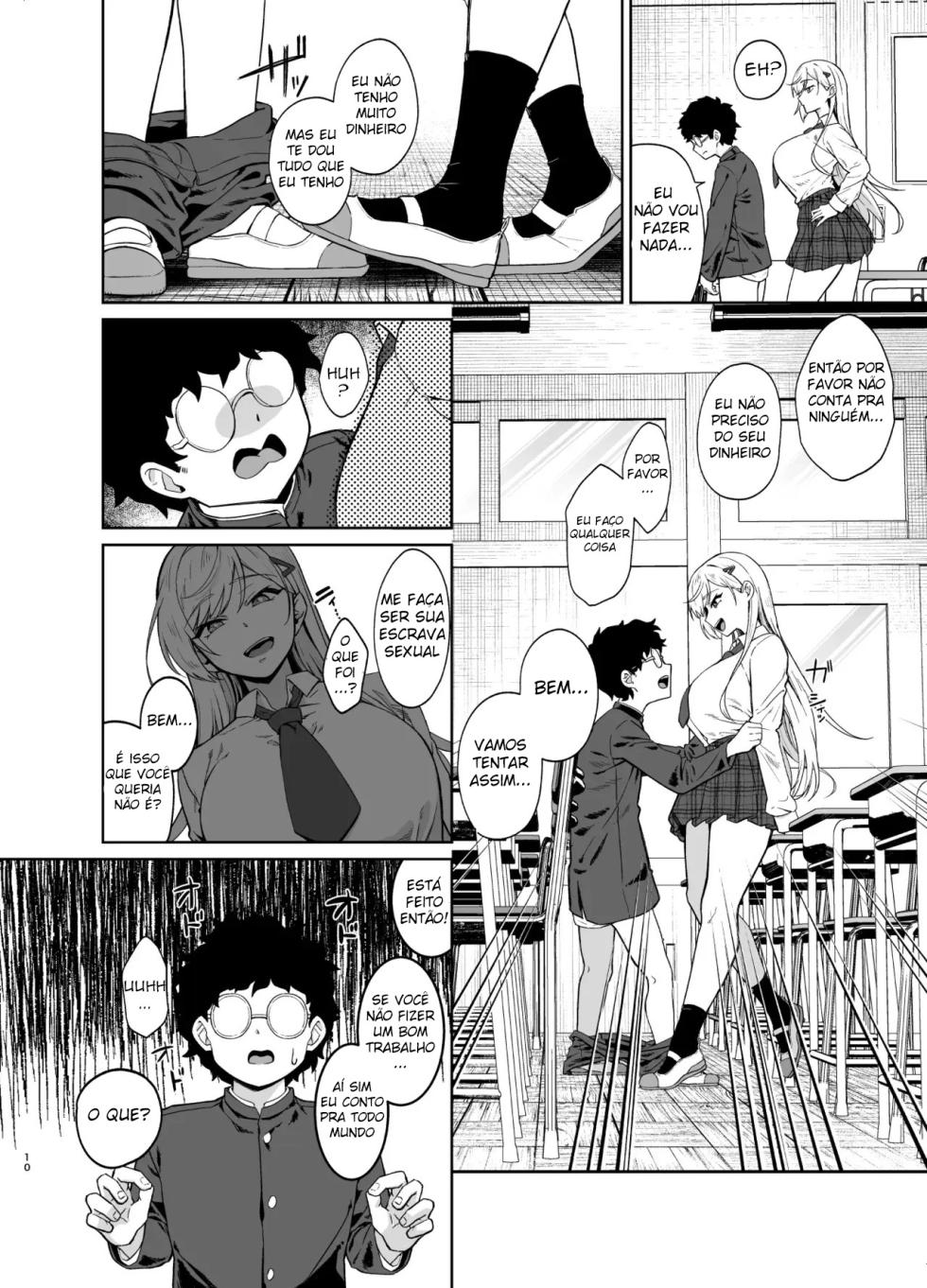 [Dodeca Vitamin (Akisuko)] Gal ga Boku no Dorei ni naru Hanashi [Portuguese-BR] [Digital] - Page 9