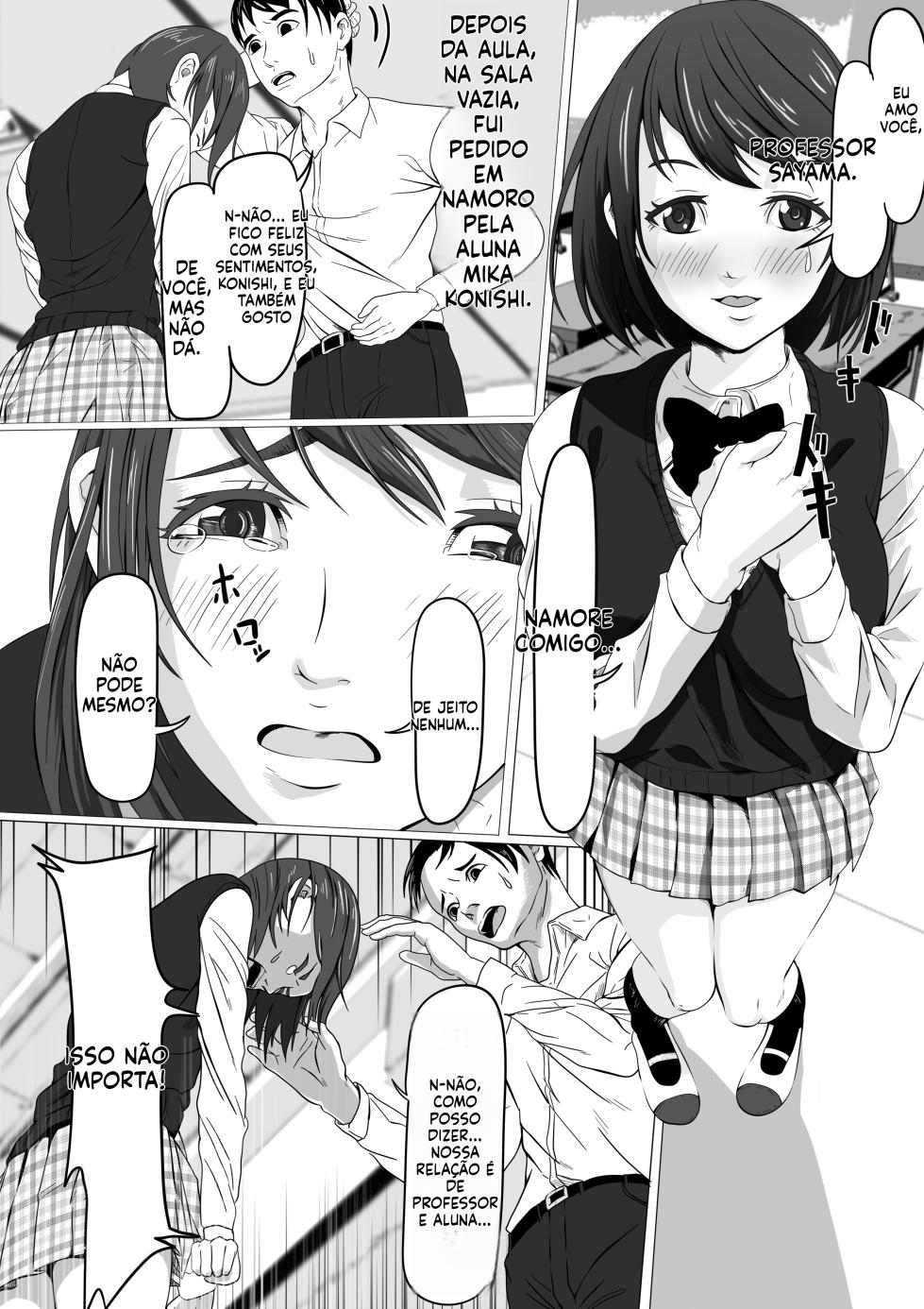 [Pakufa] Oshiego ni Chiisaku Sarete Sukihoudai [Portuguese-BR] - Page 2