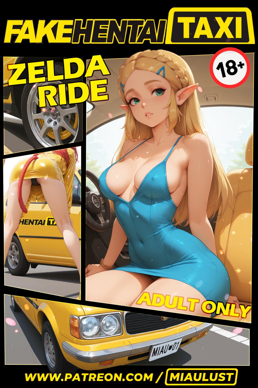 [MiauLust] Fake Hentai Taxi - Zelda Ride  [AI Generated] - Page 1