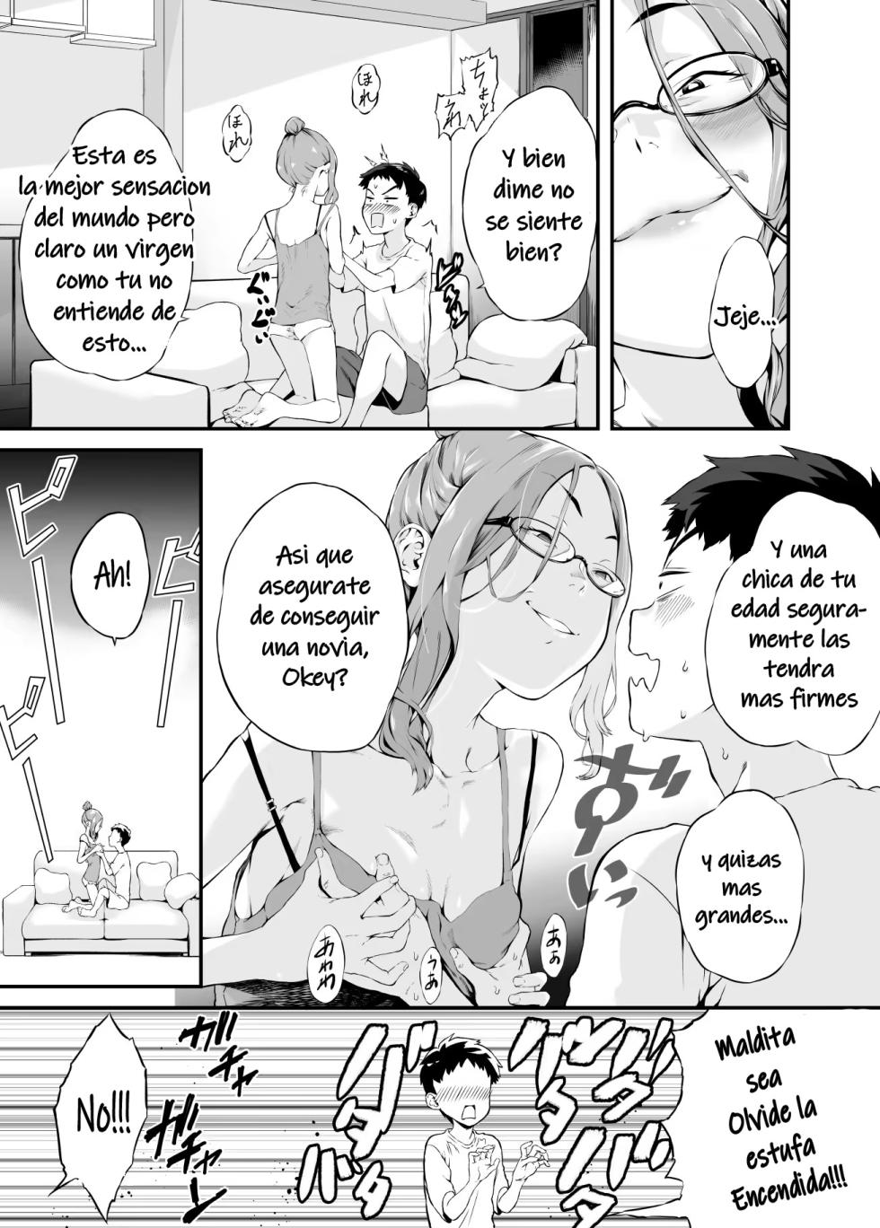 [Hachiware Shoukai] Kuchiurusai Kaasan to｜¡No lo Puedo Creer! Tuve Sexo con mi Madre Gruñona [Spanish] [Me Banearon x P3NDEJ0] - Page 3