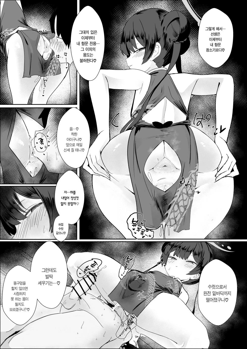(C107) [Heso no gomaabura (Hekoman)] Neto Loop | 약탈윤회 (Blue Archive) [Korean] [Team Edge] [Digital] - Page 20