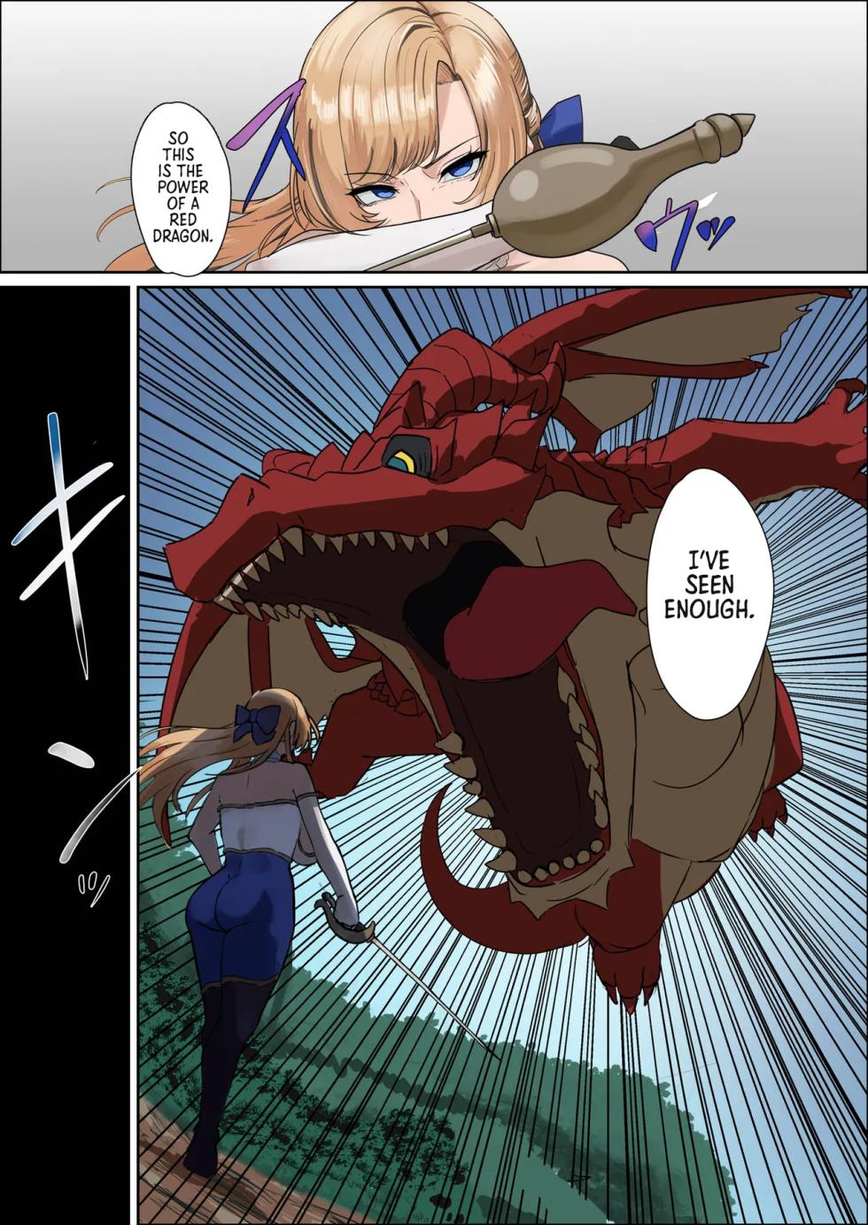 [Mainichi Angel] Bakunyuu Onna Kishi Konna Zako Monster ga Watashi no Nakama! Nan no Joudan da | Huge Breasted Female Knight: Teaming up with a weakling monster!? What kind of joke is this? [English] [Morally Bankrupt Wizard Translations] [Digital] - Page 12