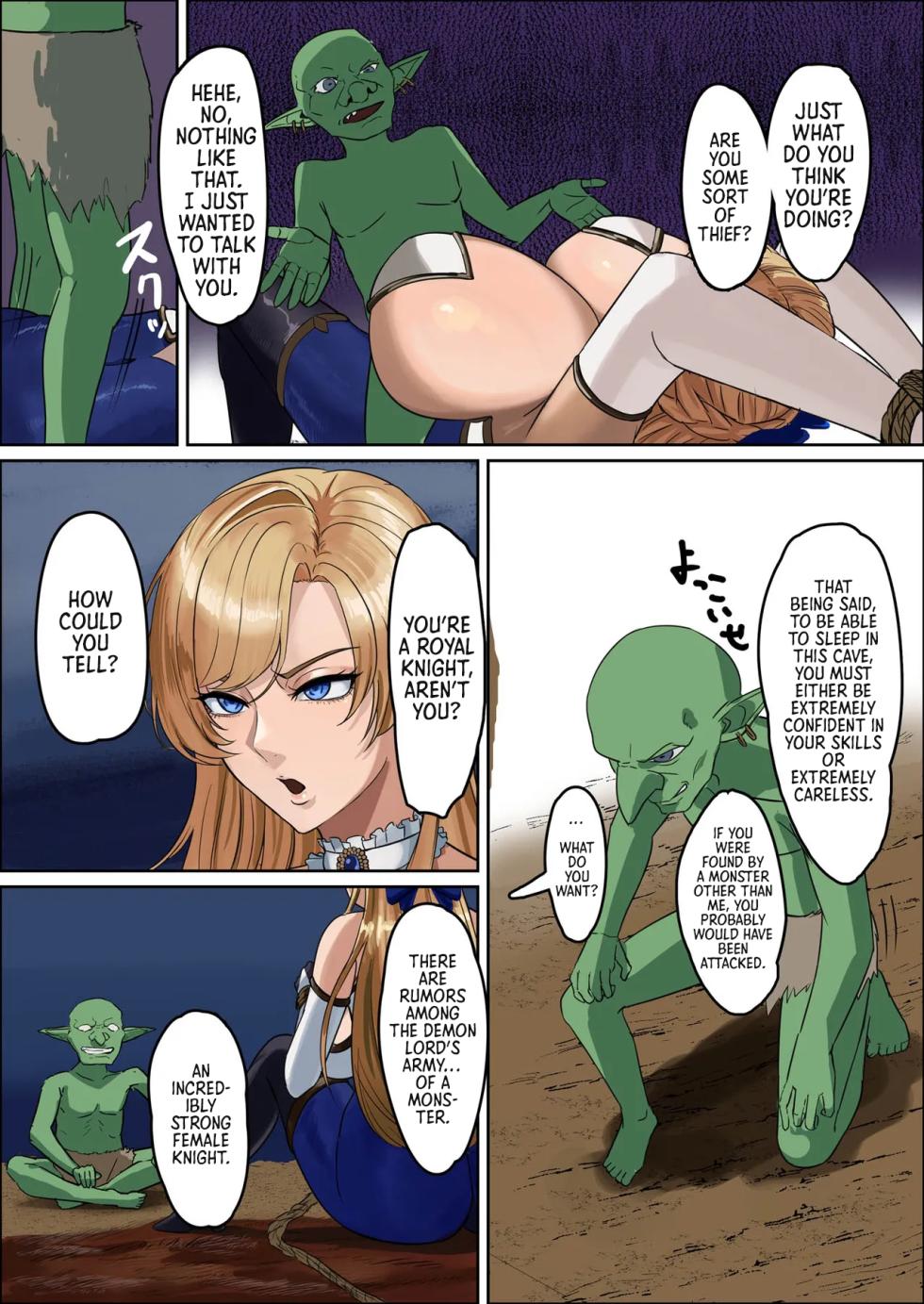 [Mainichi Angel] Bakunyuu Onna Kishi Konna Zako Monster ga Watashi no Nakama! Nan no Joudan da | Huge Breasted Female Knight: Teaming up with a weakling monster!? What kind of joke is this? [English] [Morally Bankrupt Wizard Translations] [Digital] - Page 23