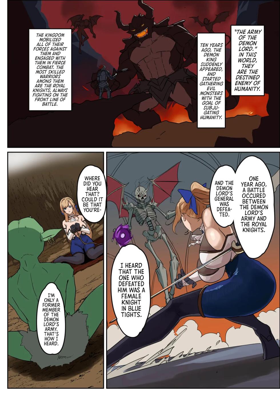 [Mainichi Angel] Bakunyuu Onna Kishi Konna Zako Monster ga Watashi no Nakama! Nan no Joudan da | Huge Breasted Female Knight: Teaming up with a weakling monster!? What kind of joke is this? [English] [Morally Bankrupt Wizard Translations] [Digital] - Page 24