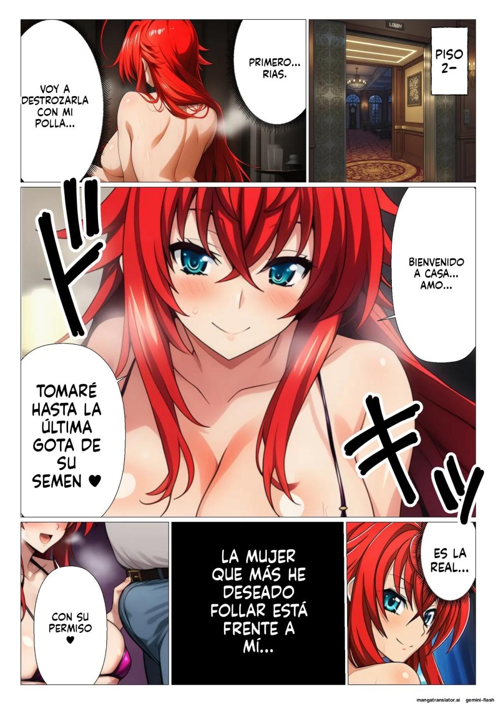 High School DxD Underground Sex Industry (Spanish) MTL [AI Generated] - Page 5