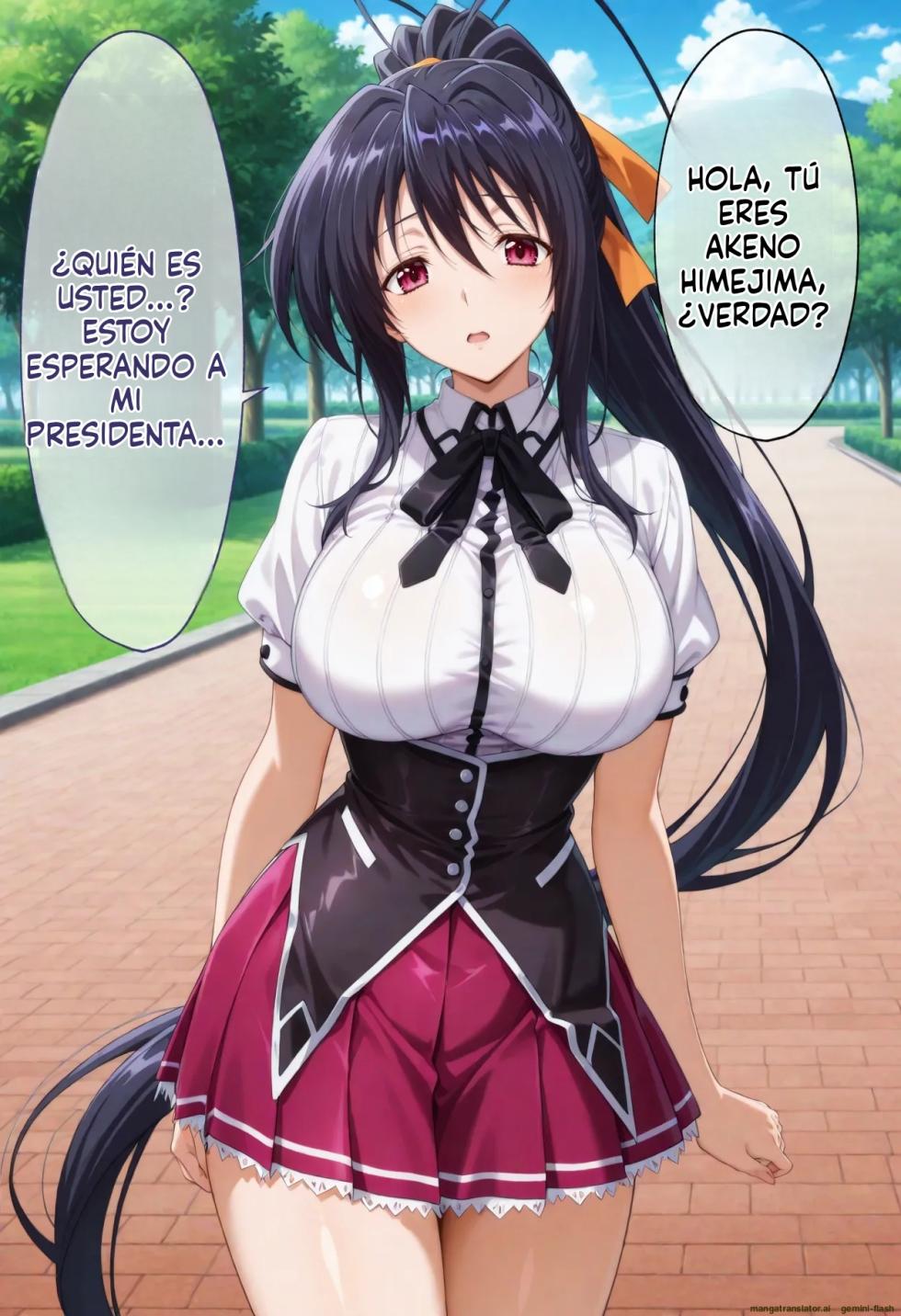 High School DxD The Occult Research Club Under Hypnosis (Spanish) MTL [AI Generated] - Page 31