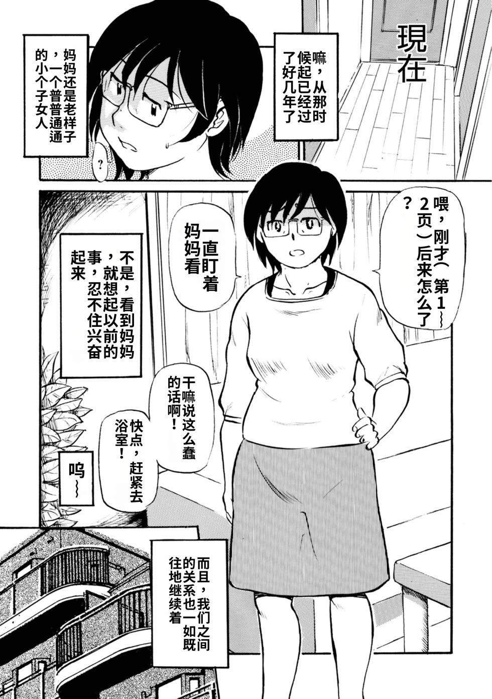 [Fujisawa Tatsurou] Futsuu no Maman [Chinese] [流年个人机翻] - Page 12