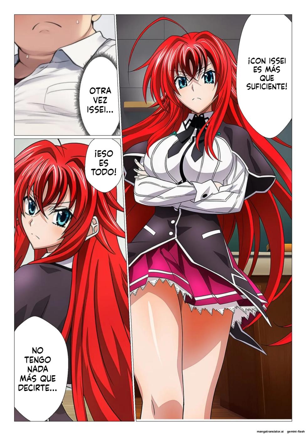High School DxD The Occult Research Club Cuckolded (Spanish) MTL [AI Generated] - Page 8
