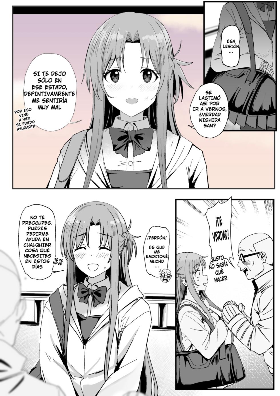 [Oninarasu] Asuna - Nishida 4 (Sword Art Online) [Spanish] - Page 7
