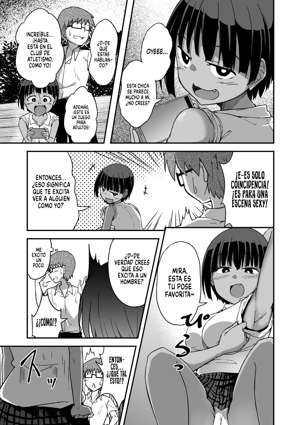 [Hanairo Momen (Dekigokoro)] Rikujoubu no Onna | La Chica del Club de Atletismo [Spanish] - Page 4