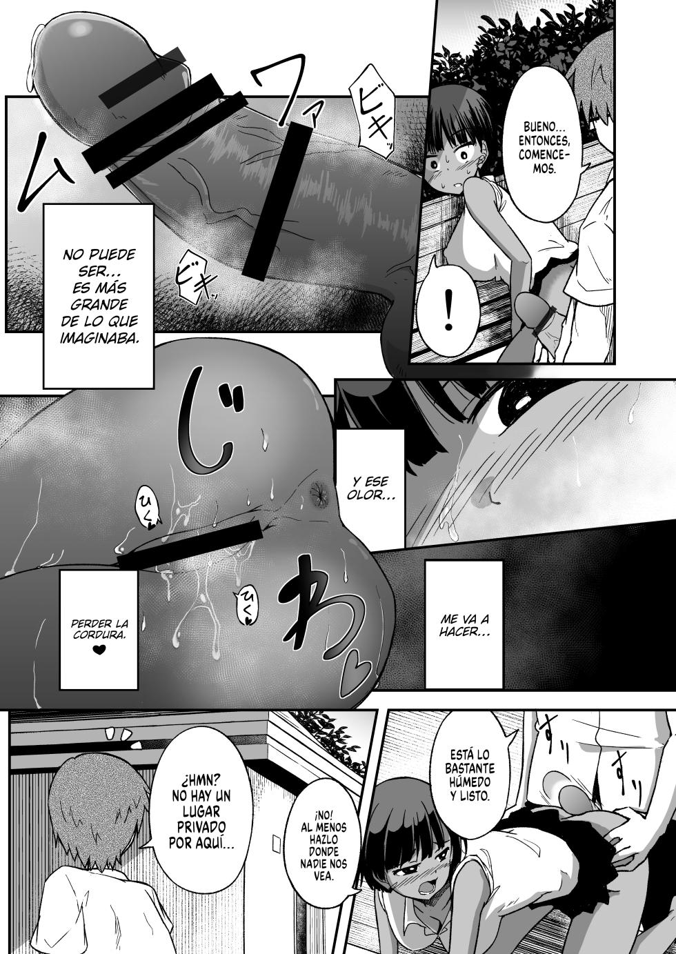 [Hanairo Momen (Dekigokoro)] Rikujoubu no Onna | La Chica del Club de Atletismo [Spanish] - Page 7