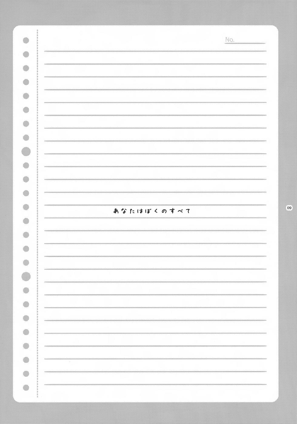 (C87) [Thompon (GAZERU)] Anata wa Boku no Subete (VOCALOID) - Page 10