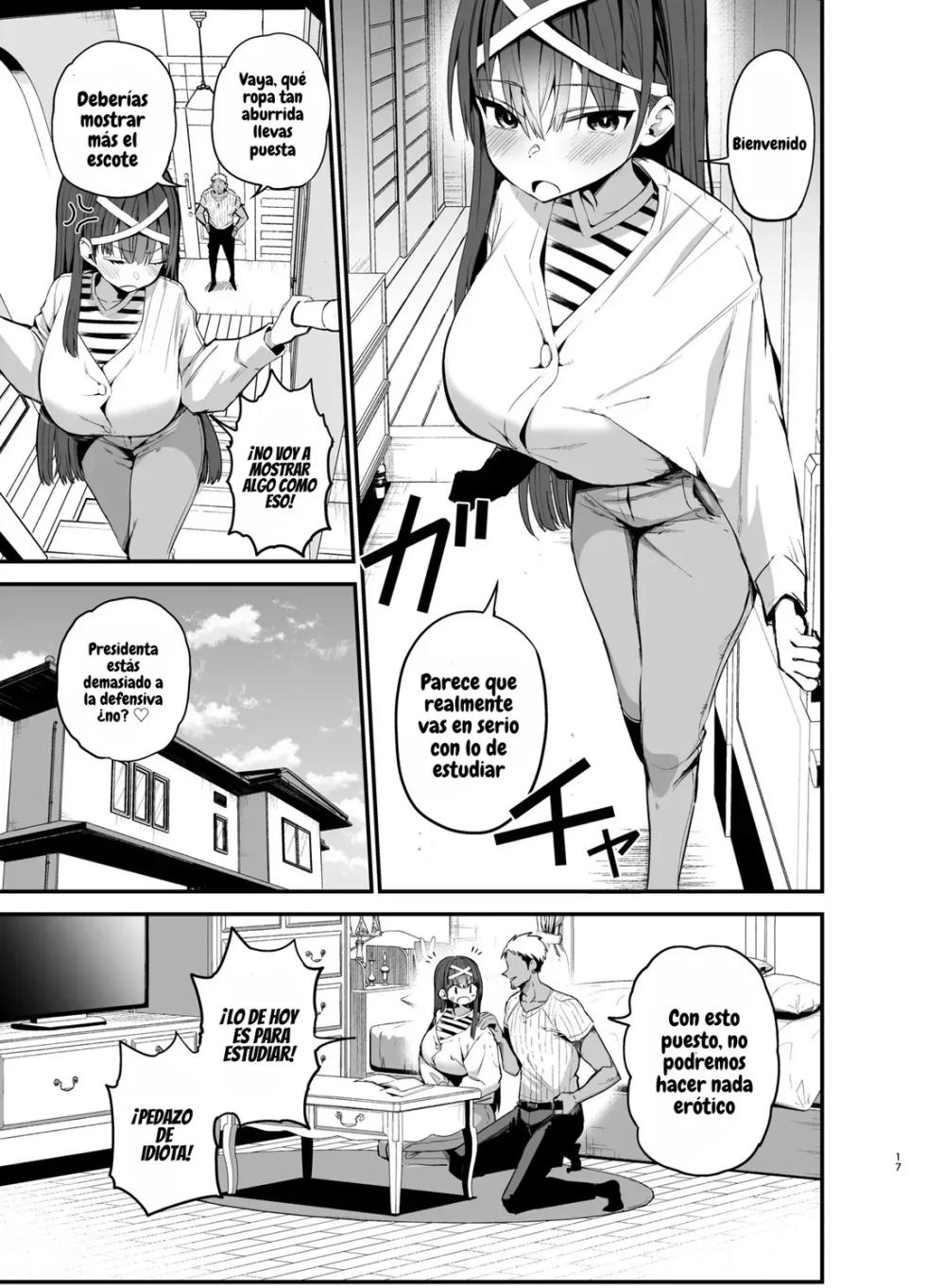 [Aohimo Familia (Chilt)] Fuuki Iinchou ga Ochiru made 2 | La Caída de la Presidenta del Comité de Moral Pública 2 [Spanish] [El Benceno] [Digital] - Page 16