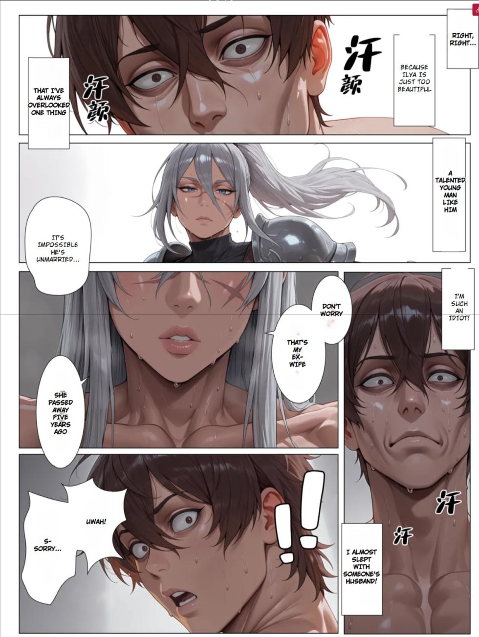 [AI Generated] Ilya the hero yaoi - Page 13