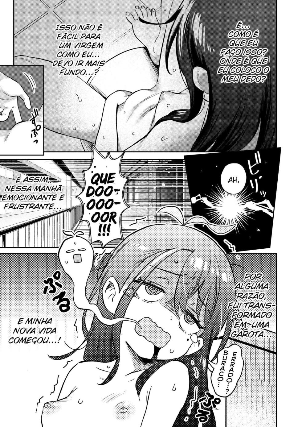 [Chouzankai (TER TEA)] Shiko Chuudoku TS OnaPet ~Haishin de Barezu ni Ikimakuri~ [Portuguese-BR] [Bakai.org] [Digital] - Page 13