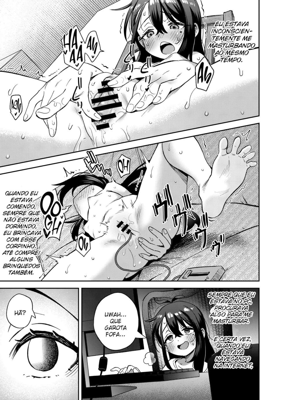 [Chouzankai (TER TEA)] Shiko Chuudoku TS OnaPet ~Haishin de Barezu ni Ikimakuri~ [Portuguese-BR] [Bakai.org] [Digital] - Page 29