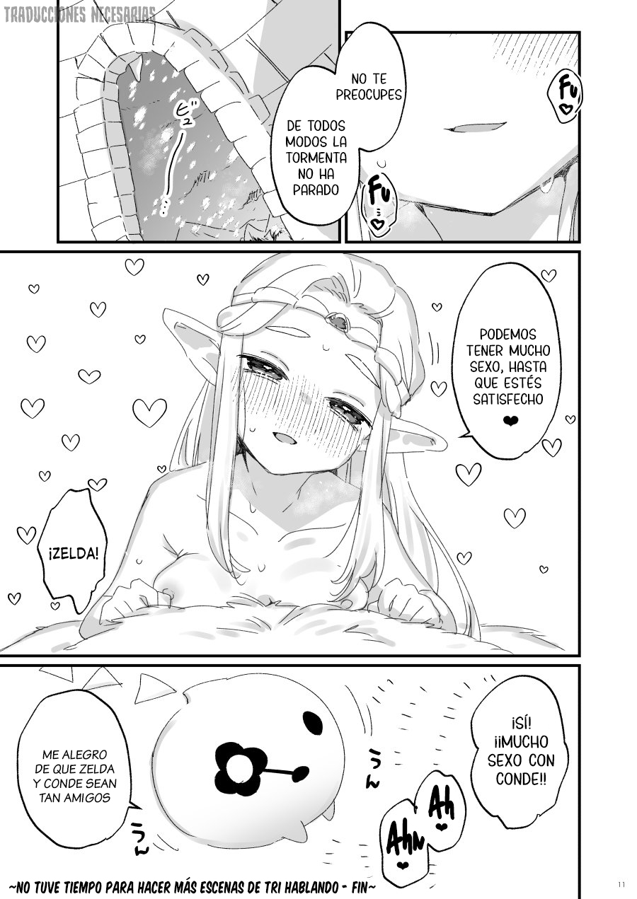 [Kanroame] Hebra Yama Wa Kyou Mo Yuki／Chiekari Eichihon - Hoy también está nevando en el monte Hebra／Un libro de ingenio y sabiduría (The Legend of Zelda׃ Echoes of Wisdom) [Español] [Traducciones necesarias] - Page 10