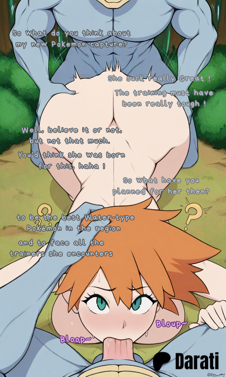Misty Machamp Duel pokemon by Darati [AI Generated] - Page 13