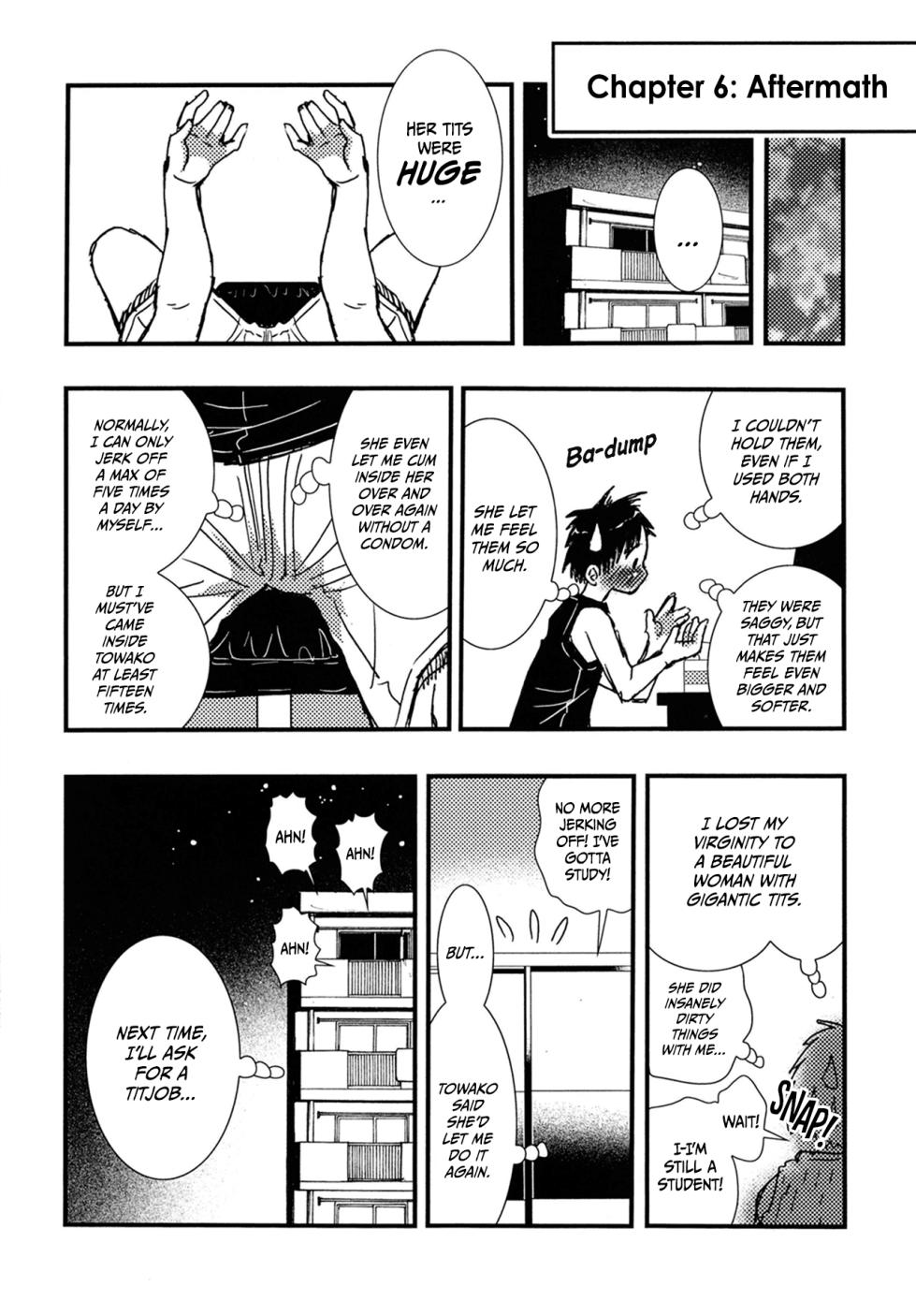 [Matsuyama Seiji] The Mature 56-Year-Old 256cm Bust Housewife With Big Saggy Breasts… That Took My Virginity [English] [Digital] - Page 26