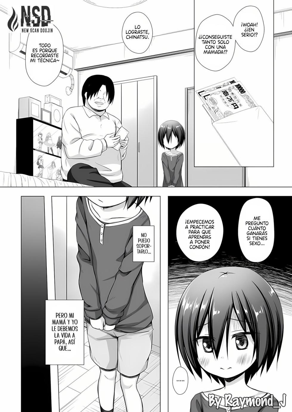 [Noraneko-no-Tama (Yukino Minato)] Chichi to Ani to Dorei na Watashi Soushuuhen｜Mi Padrastro, Mi Hermanastro y Yo, su Esclava. La Historia Completa [Spanish] [New Scan Doujin] [Decensored] - Page 36