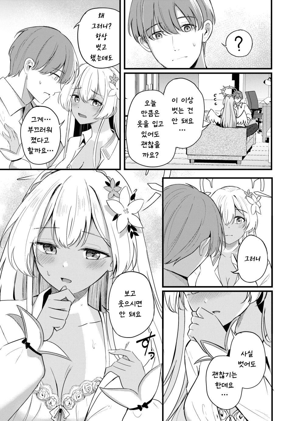[Koniro Kajitsu (KonKa)] Nagisa to Love Tea Time - Love Tea Time with Nagisa (Blue Archive) [Korean] [Digital] - Page 14
