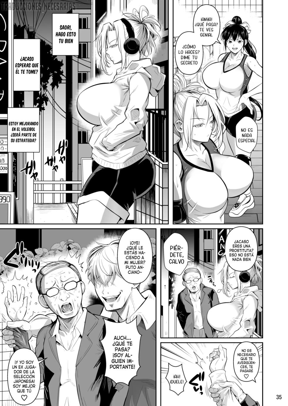 [Shoot The Moon (Fuetakishi)] Asettarashi 2 Zettai Kanjinai Koori no Onna ~Demo Kanjiru Toki wa Russia-go ga Dechau~｜Asettarashi 2 La mujer de hielo que nunca siente nada ~pero cuando siente, se le escapa el ruso💗~ [Español] [Traducciones necesarias] [Digital] - Page 36