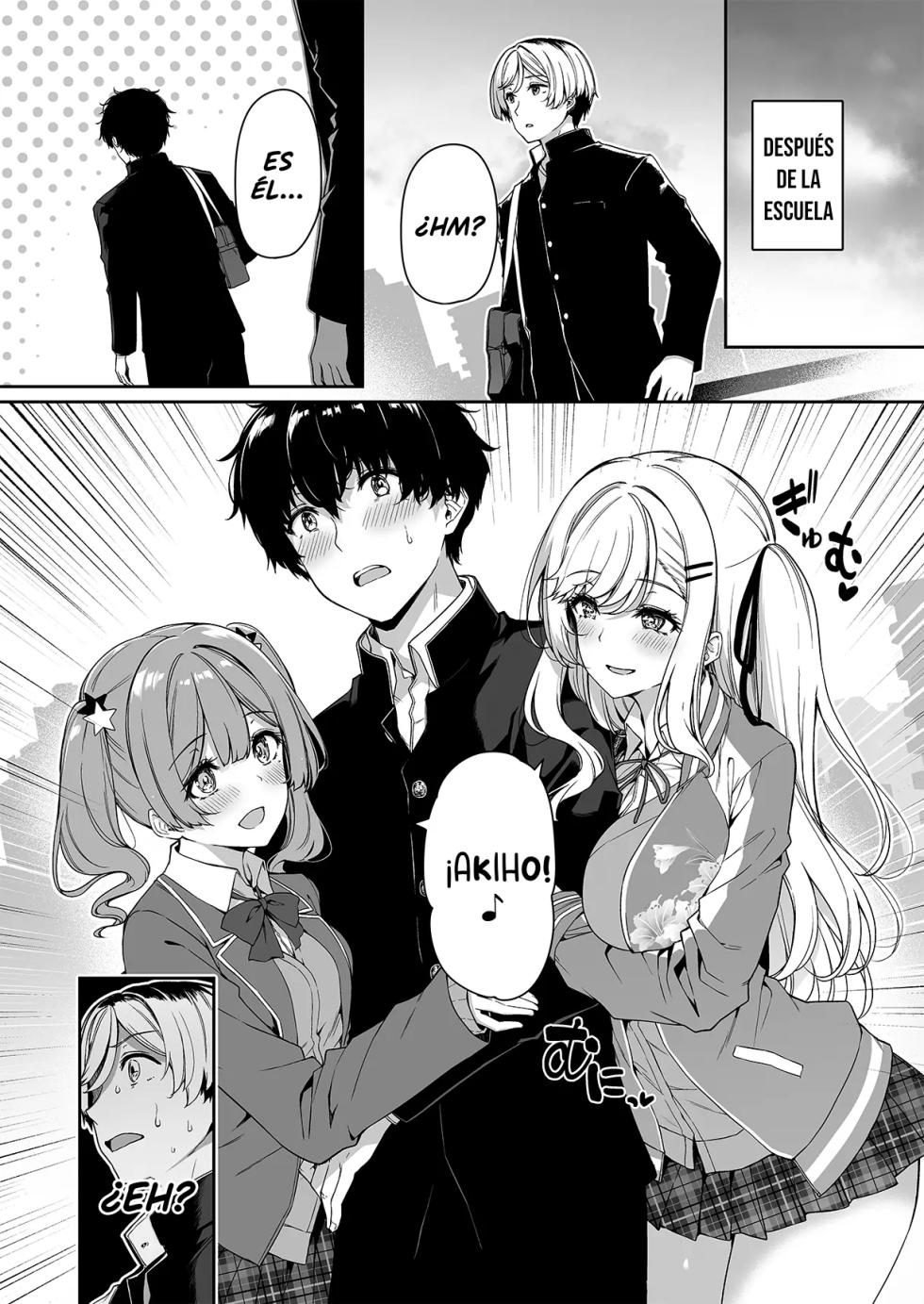[Bottle Ship Bottler (Kazakura)] InCha Couple ga You Gal-tachi to SEX Training Suru Hanashi 2| La Tímida Pareja y las Brillantes Gals Tienen Entrenamiento Sexual Juntos 2 [Spanish] {akanameTL} [Decensored] - Page 9