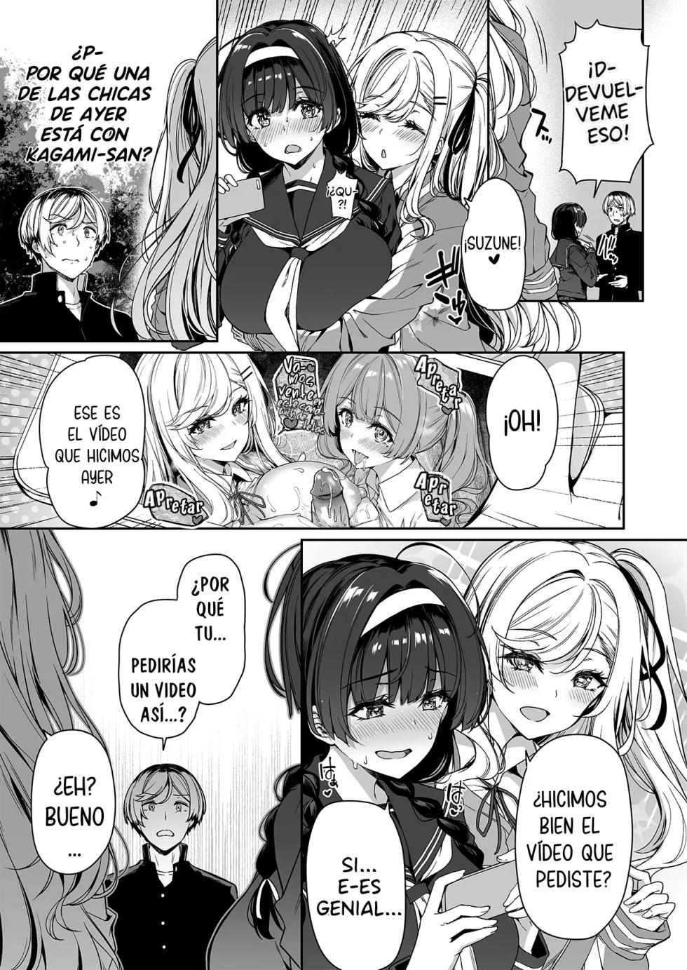 [Bottle Ship Bottler (Kazakura)] InCha Couple ga You Gal-tachi to SEX Training Suru Hanashi 2| La Tímida Pareja y las Brillantes Gals Tienen Entrenamiento Sexual Juntos 2 [Spanish] {akanameTL} [Decensored] - Page 18