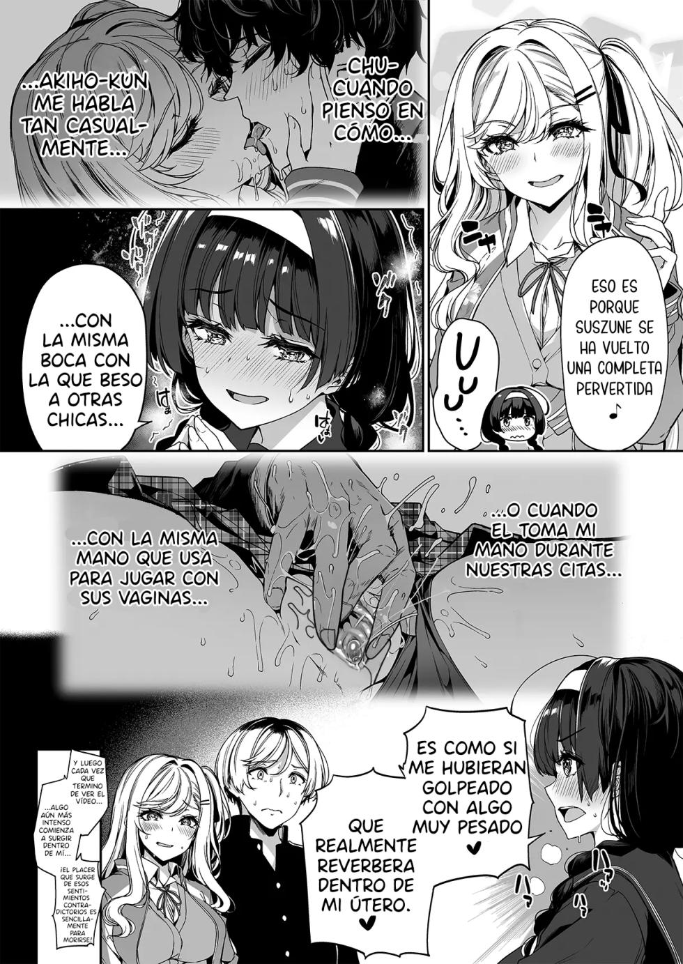 [Bottle Ship Bottler (Kazakura)] InCha Couple ga You Gal-tachi to SEX Training Suru Hanashi 2| La Tímida Pareja y las Brillantes Gals Tienen Entrenamiento Sexual Juntos 2 [Spanish] {akanameTL} [Decensored] - Page 19