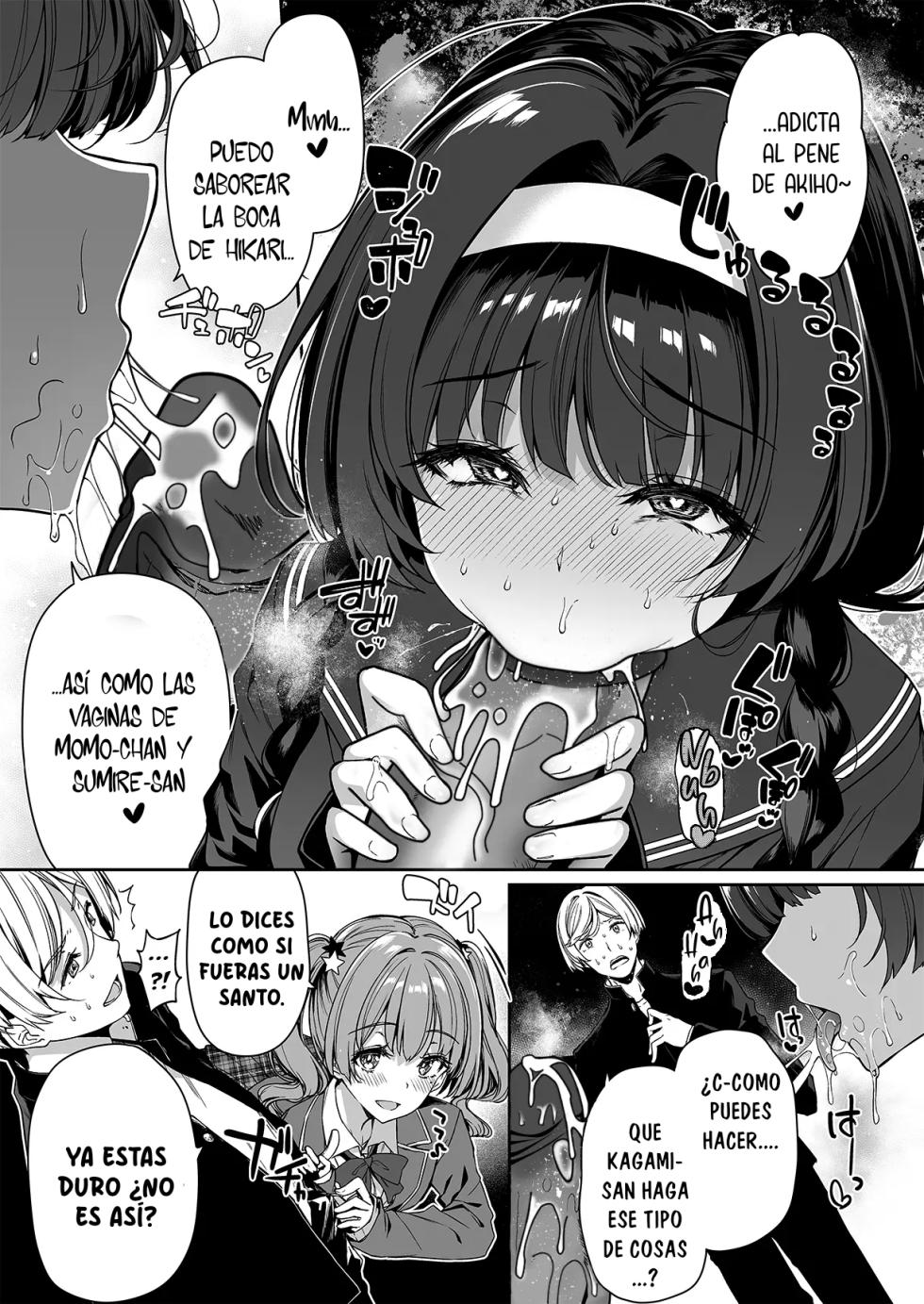 [Bottle Ship Bottler (Kazakura)] InCha Couple ga You Gal-tachi to SEX Training Suru Hanashi 2| La Tímida Pareja y las Brillantes Gals Tienen Entrenamiento Sexual Juntos 2 [Spanish] {akanameTL} [Decensored] - Page 22