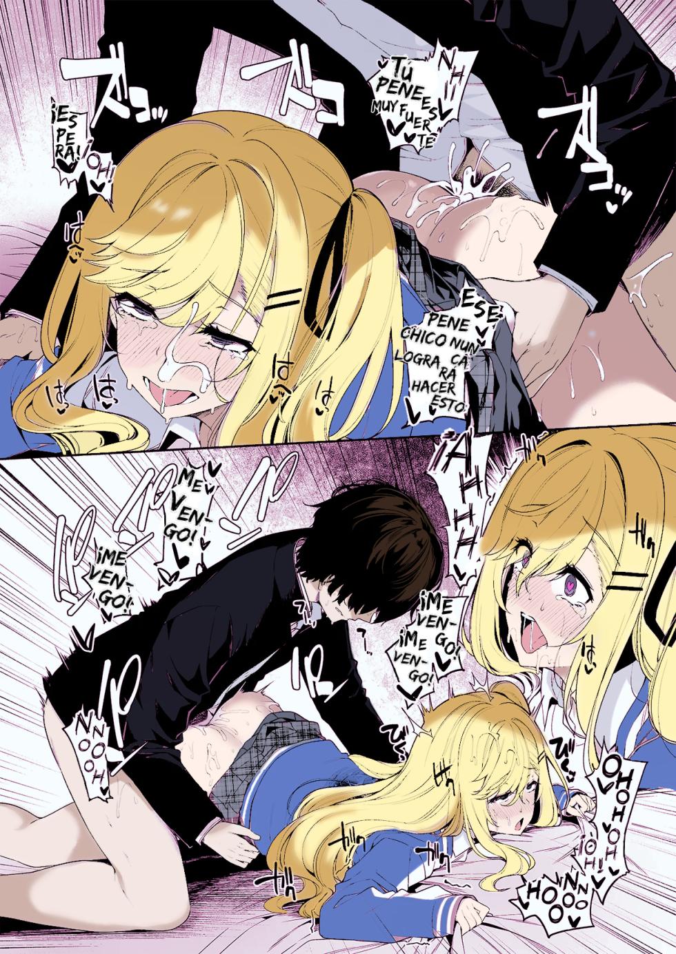 [Bottle Ship Bottler (Kazakura)] InCha Couple ga You Gal-tachi to SEX Training Suru Hanashi 2| La Tímida Pareja y las Brillantes Gals Tienen Entrenamiento Sexual Juntos 2 [Spanish] {akanameTL} [Decensored] - Page 38