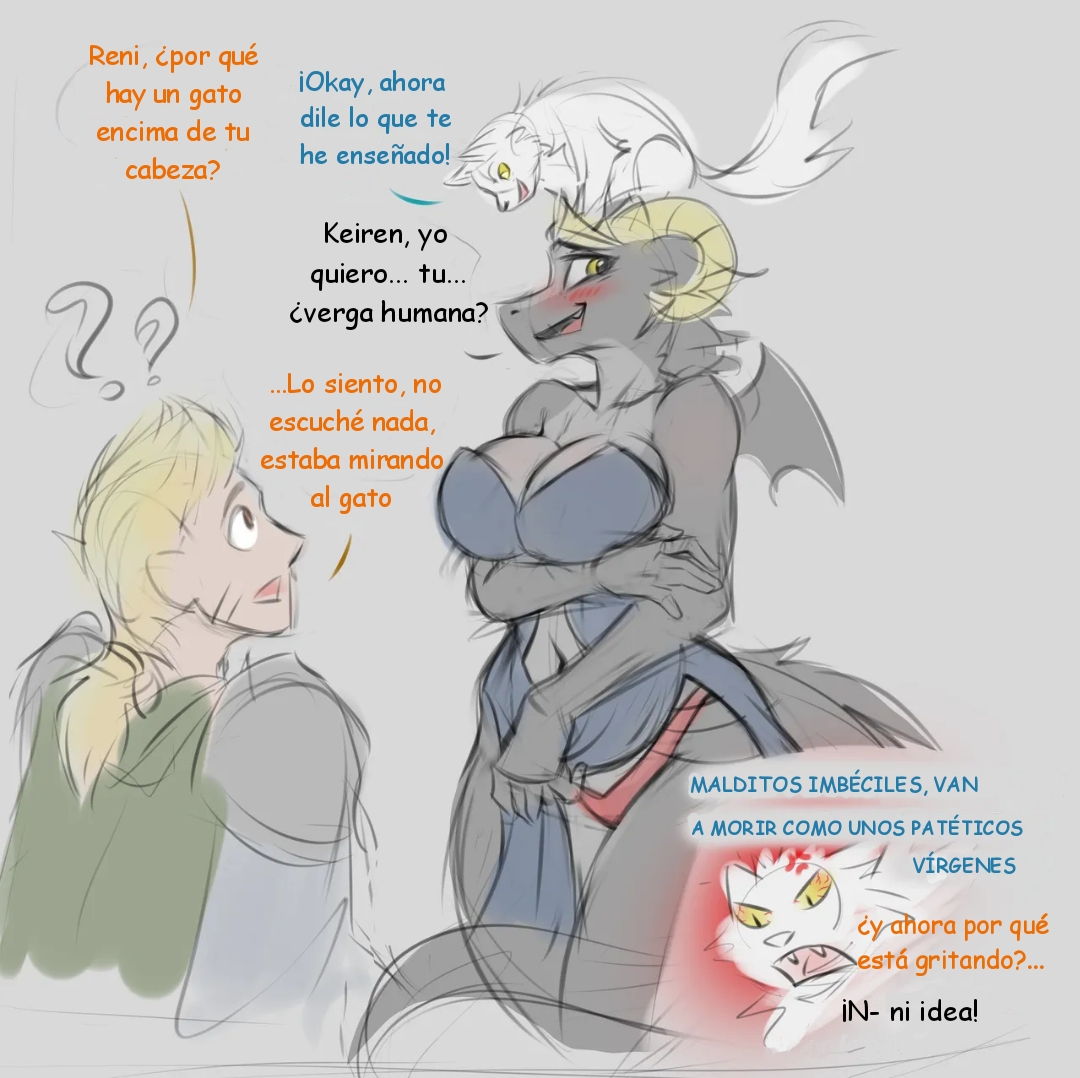 [NaiveTabby (Naive_tabby)] Horny and Scaly (en proceso) (King crimson) - Page 1